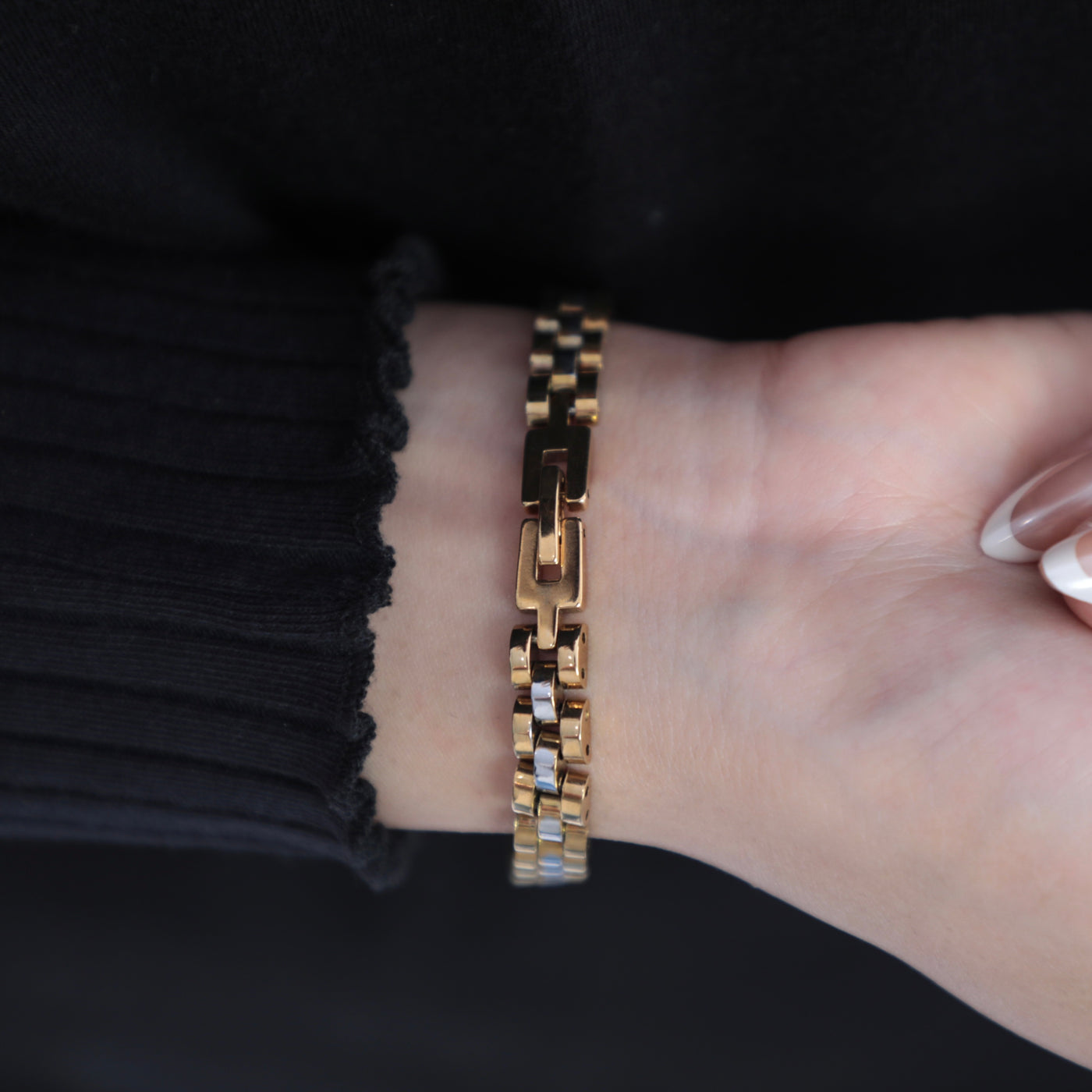 Dual Colour Watchstrap Bracelet