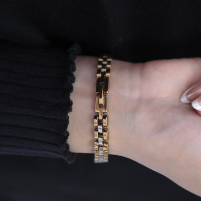 Dual Colour Watchstrap Bracelet