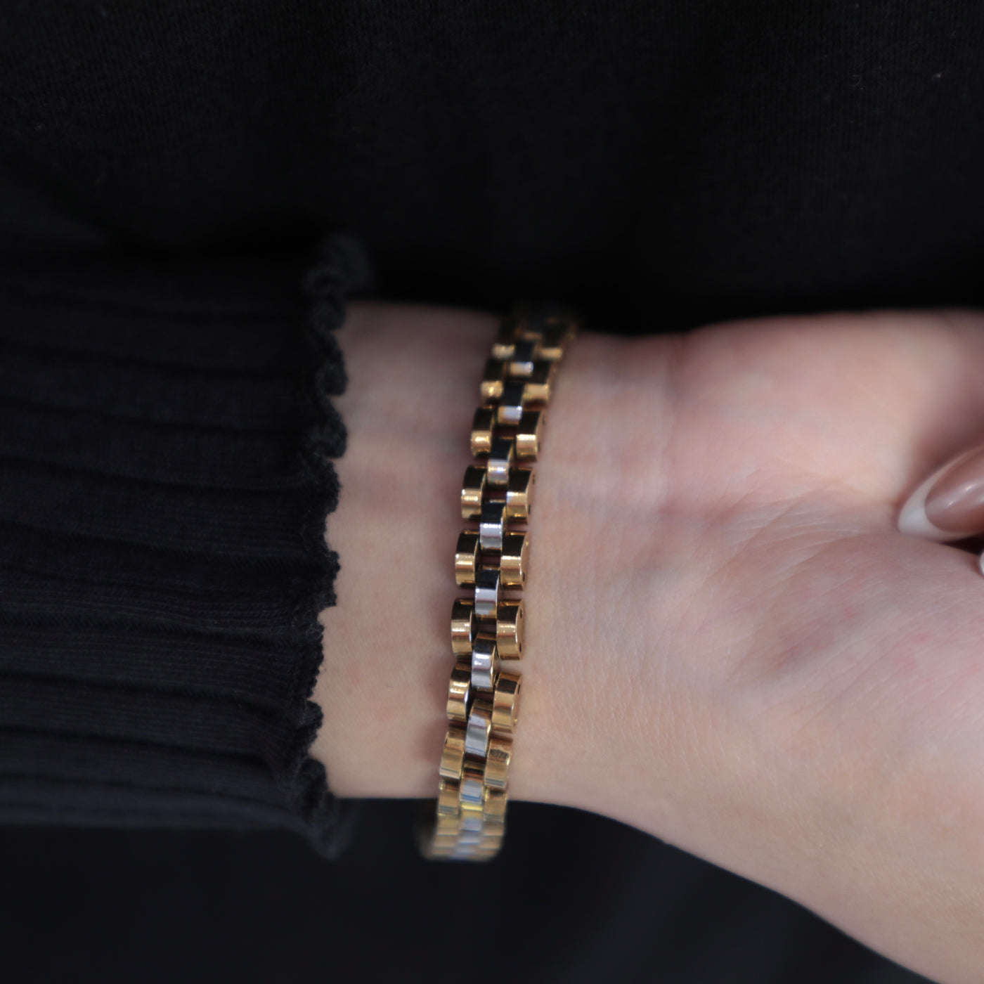 Dual Colour Watchstrap Bracelet