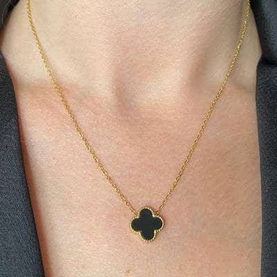 Black Clover Necklace