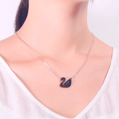 Black Swan Necklace