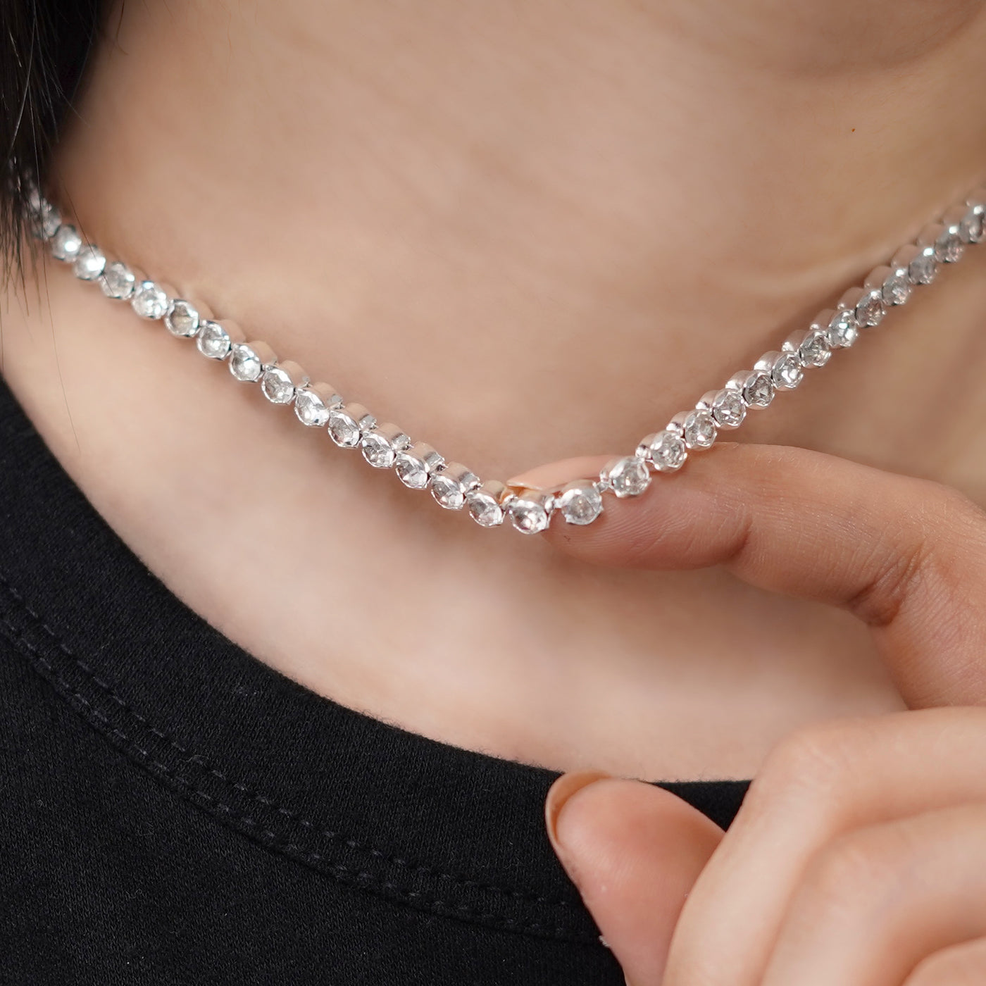 Classic Tennis Necklace