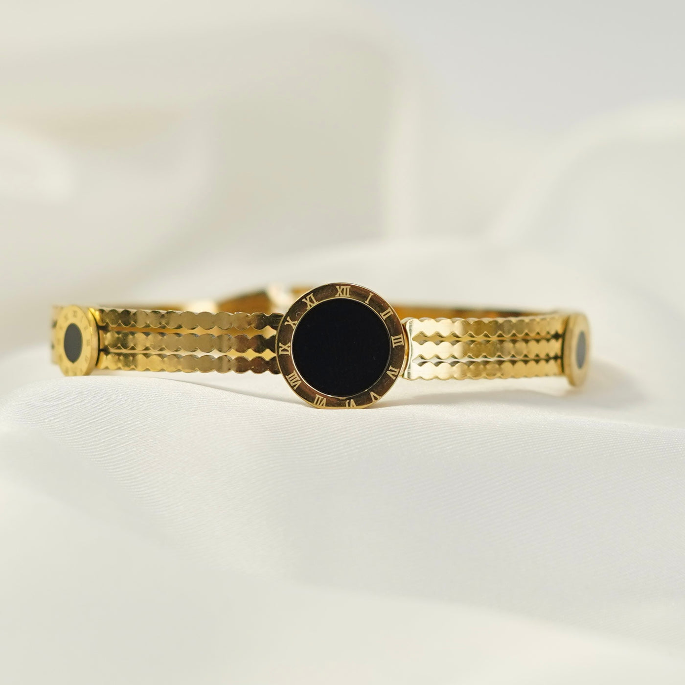 Black Roman Bangle