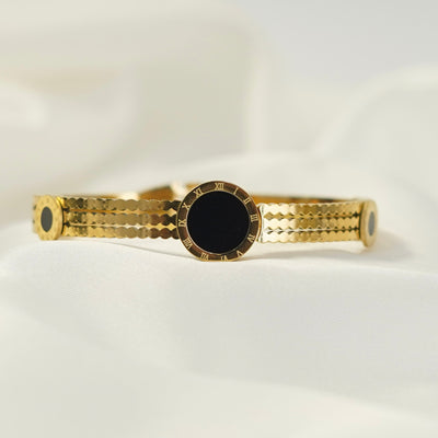 Black Roman Bangle