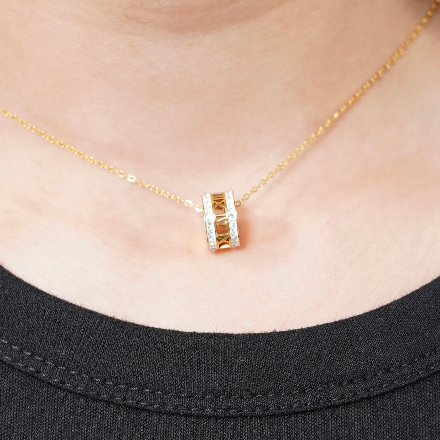 Gold Roman Necklace