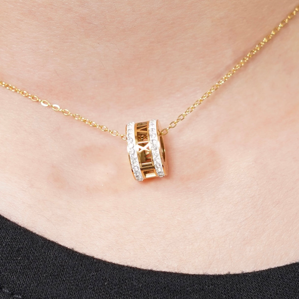 Gold Roman Necklace
